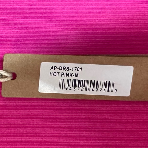 NWT Skims Soft Lounge Long Sleeve Maxi Dress in Hot Pink Size Medium - Picture 7 of 12